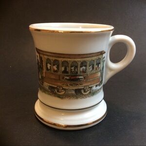 Trolley Theme Shaving Mug Viking Brand